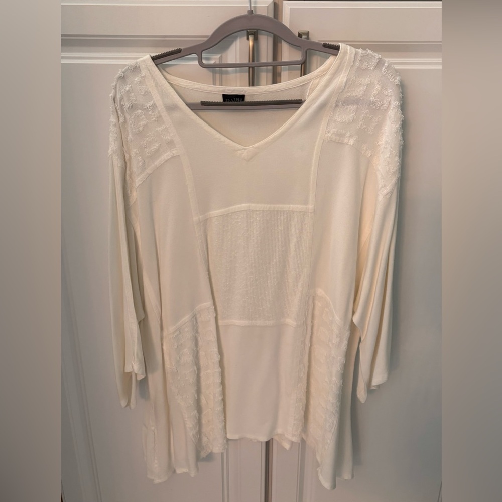 Elegant Cream Women's Blouse